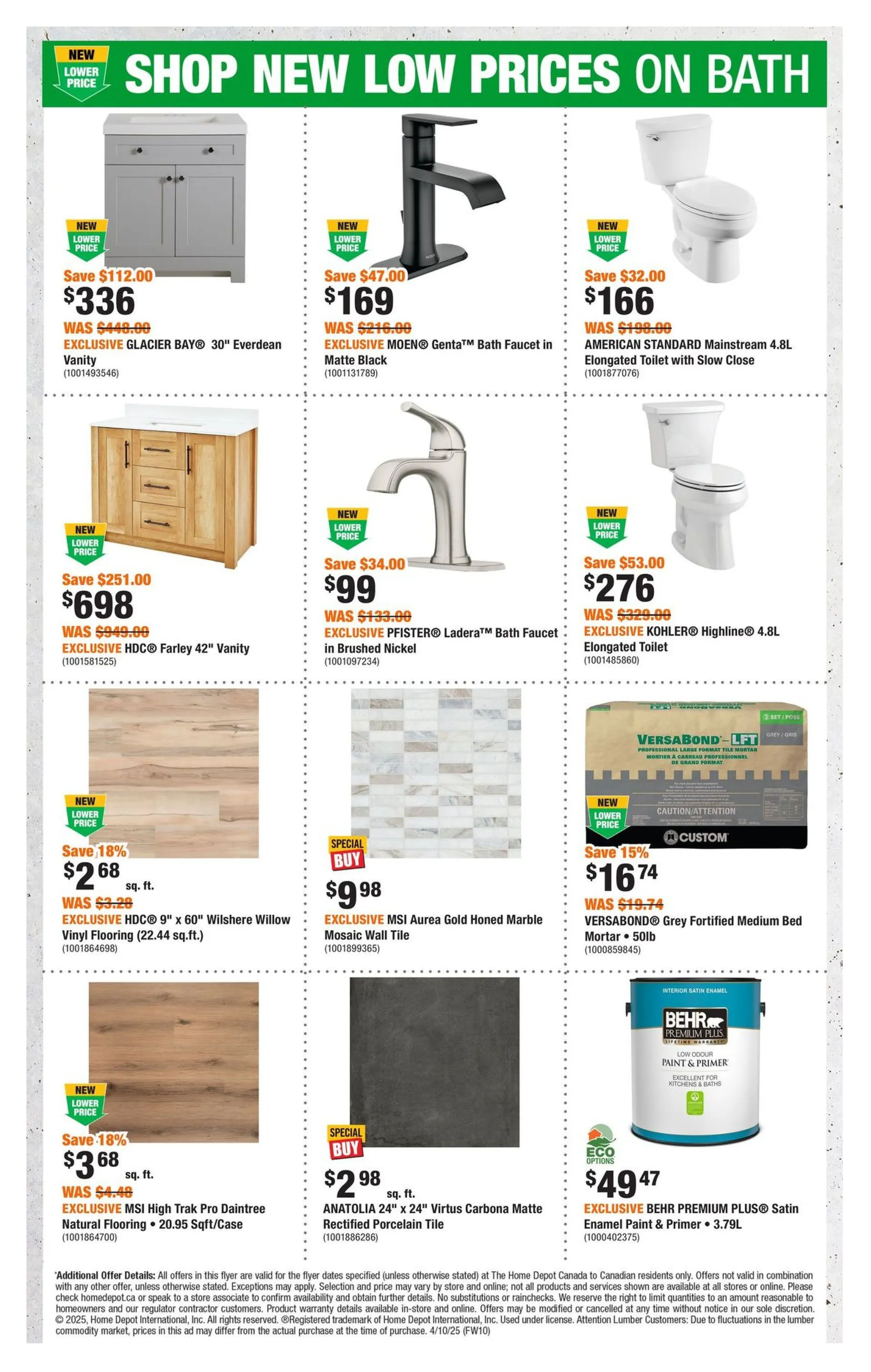 Flyer from April 10 to April 23 2025 - flyer page 12