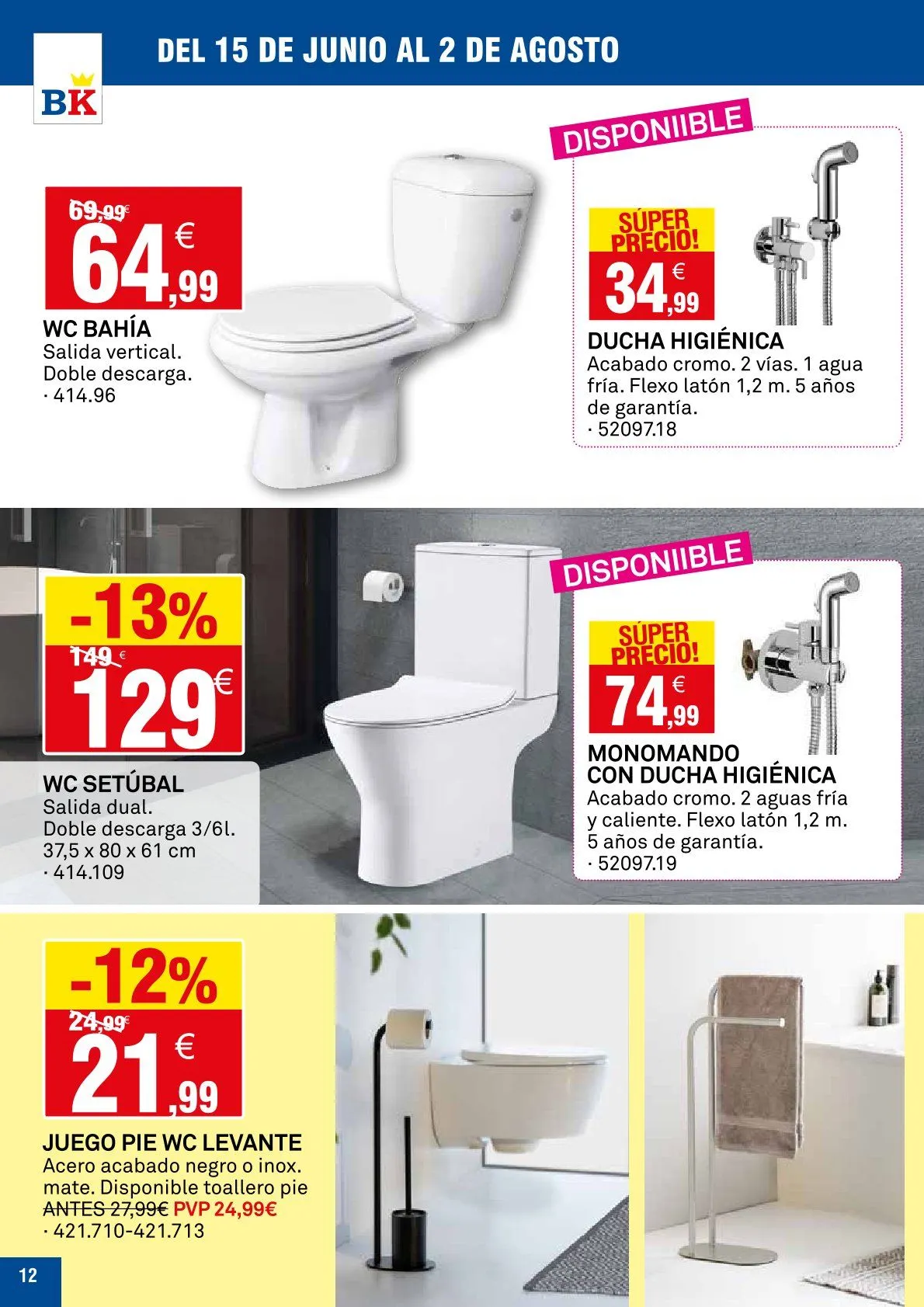 Catálogo de Bricoking Ofertas 15 de junio al 2 de agosto 2026 - Página 12