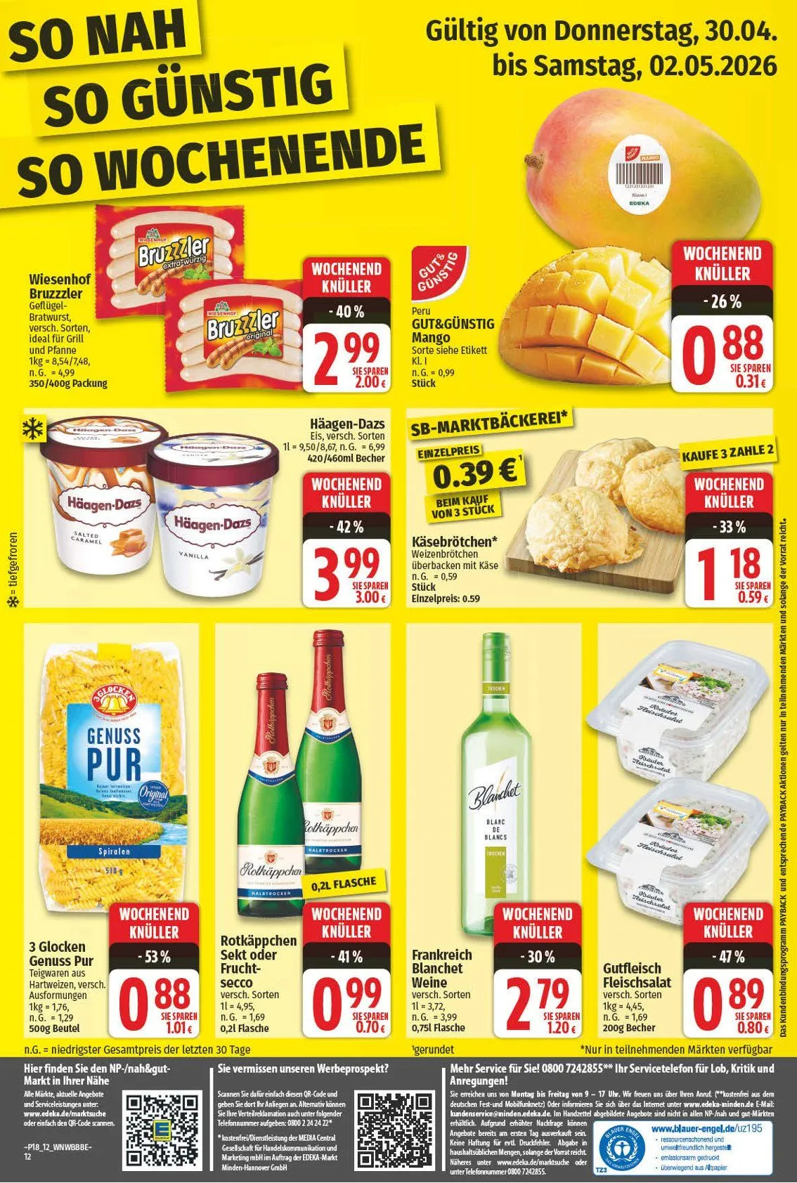  Nah & Gut Prospekte von 27. April bis 2. Mai 2026 - Prospekt seite 12