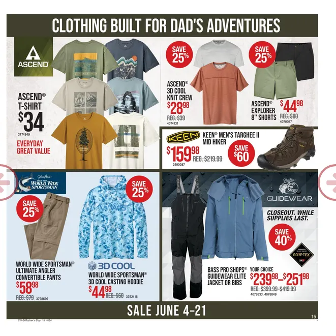 Weekly ad Bass Pro Shops Sales from June 4 to June 21 2026 - Page 12