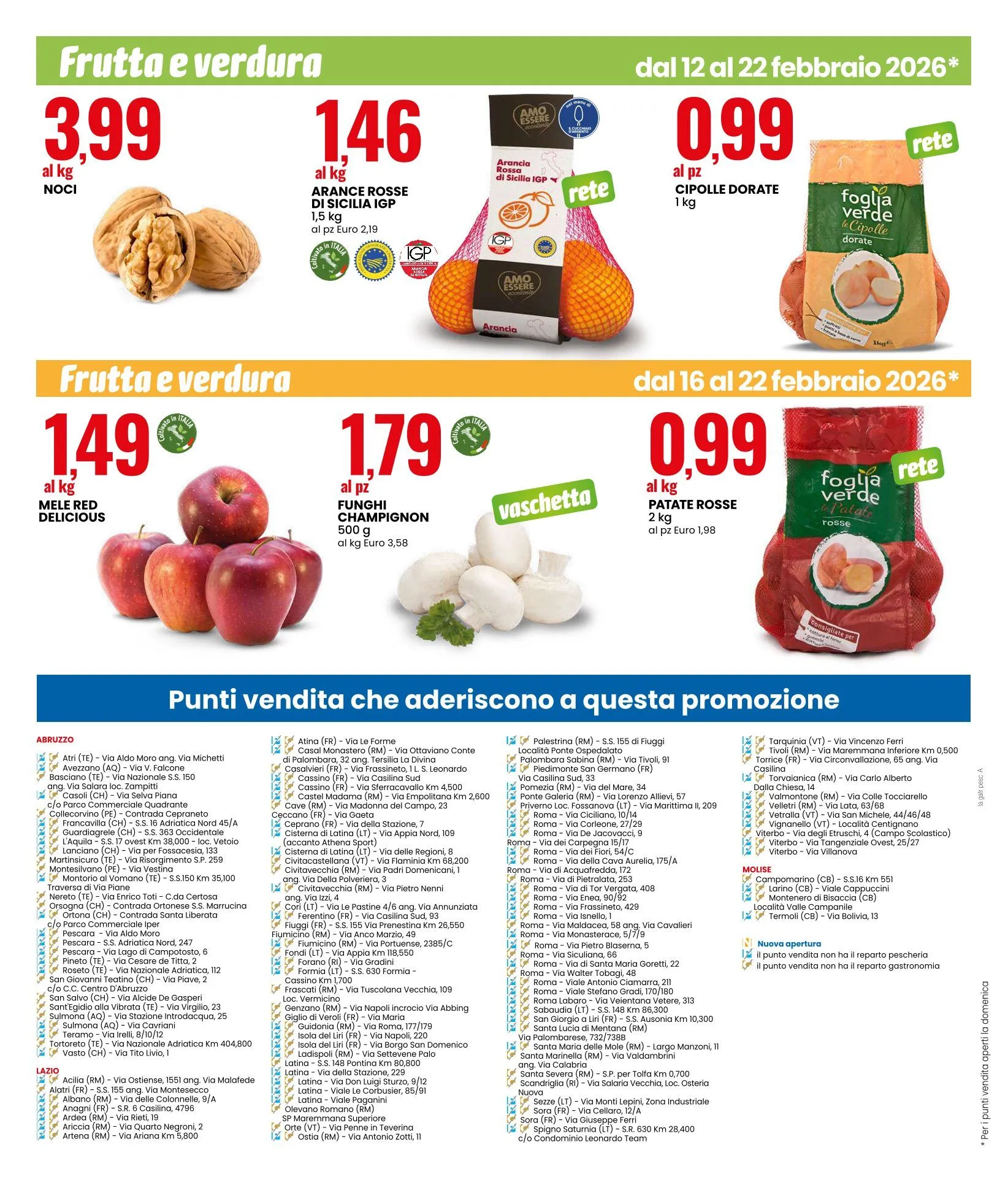  Volantini EuroSpin da 12 febbraio a 22 febbraio di 2026 - Pagina del volantino 12