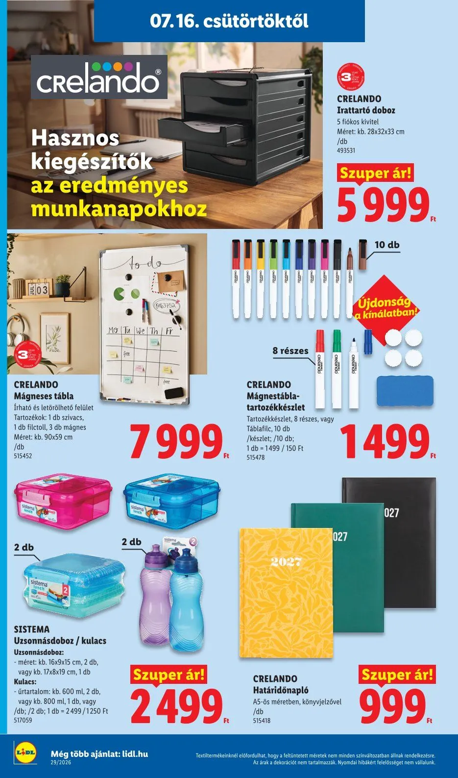 Katalógus Lidl  július 16.-tól július 22.-ig 2026. - Oldal 12