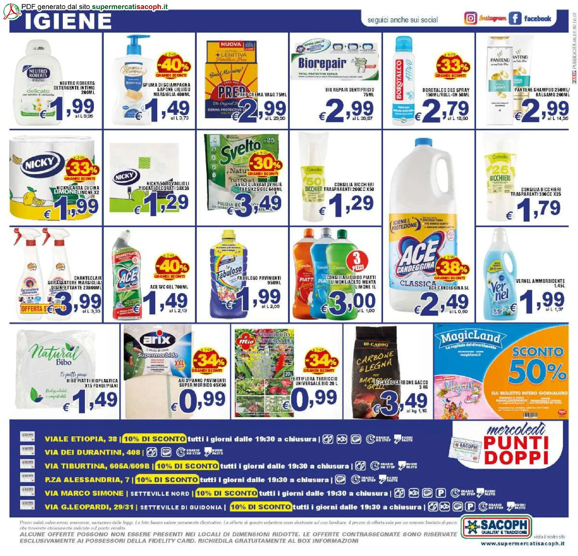 Volantini Sacoph da 22 aprile a 3 maggio di 2025 - Pagina del volantino 12