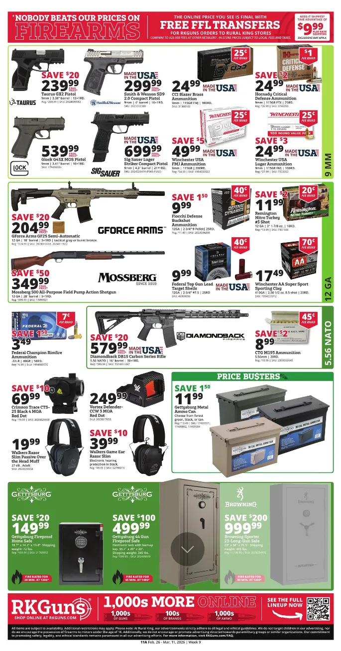 Weekly ad Rural King Sales from February 26 to March 11 2026 - Page 12