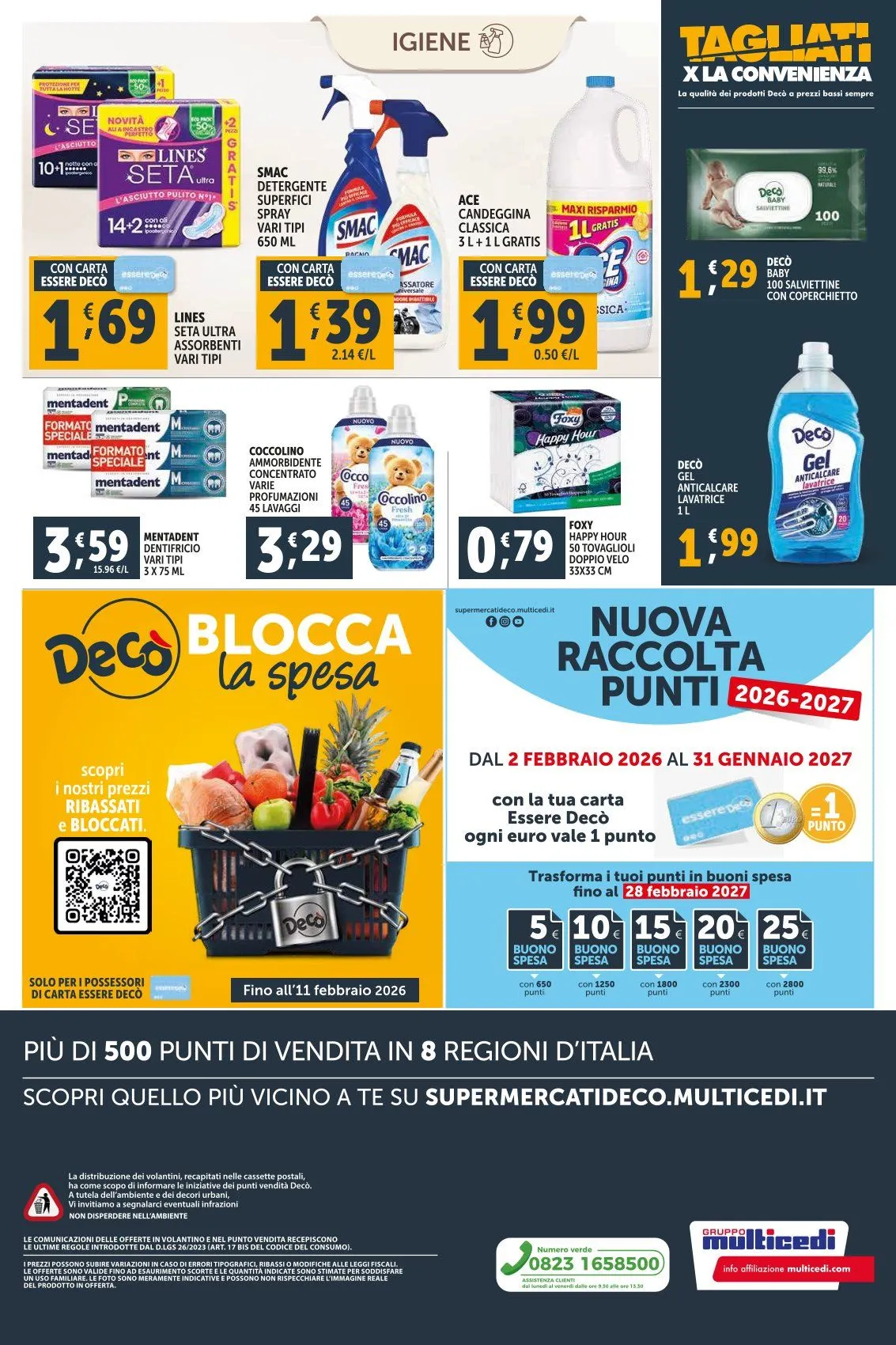 Volantini Deco Supermercati da 30 gennaio a 8 febbraio di 2026 - Pagina del volantino 12