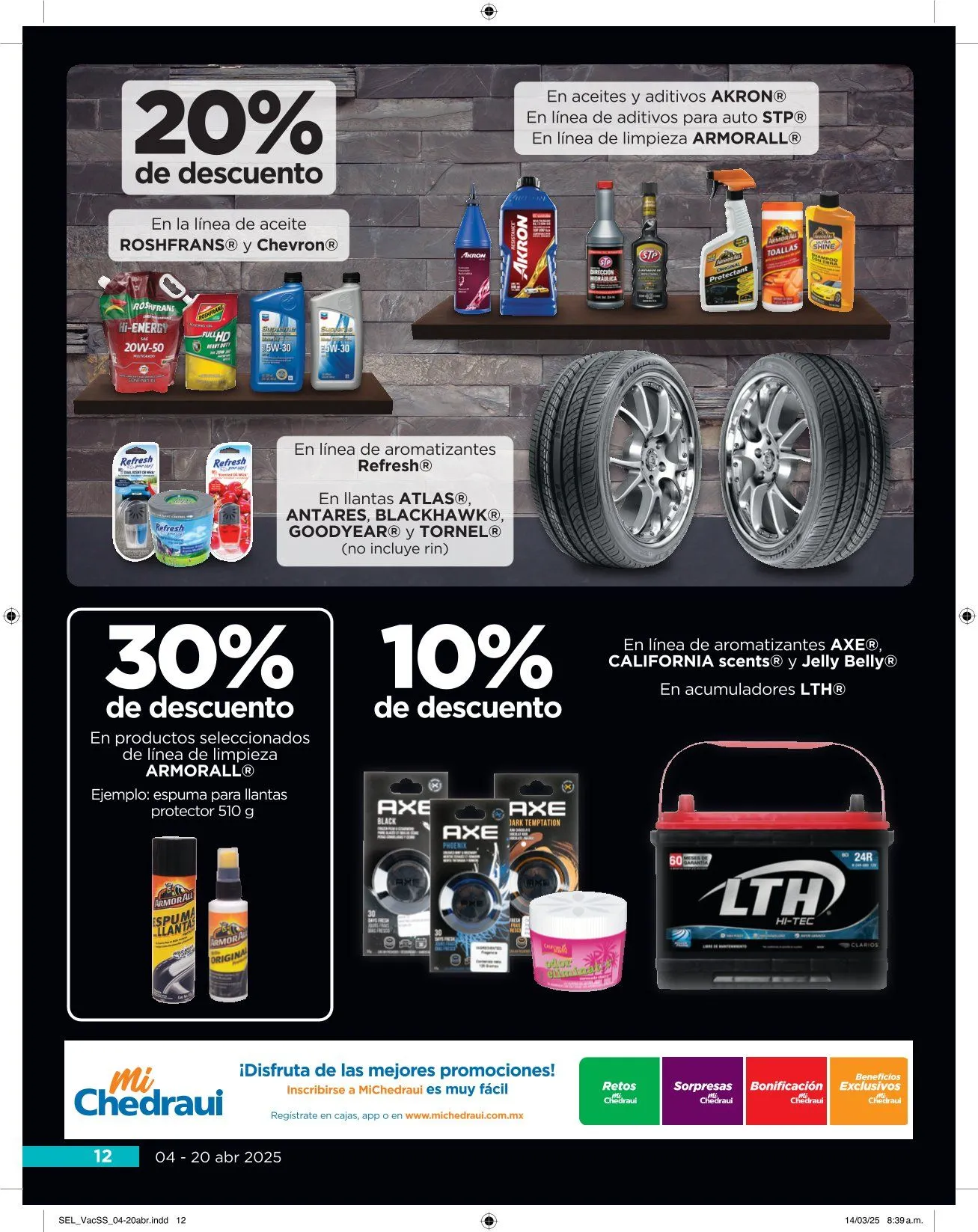 Catálogo de Chedraui Ofertas 8 de abril al 20 de abril 2025 - Pagina 12