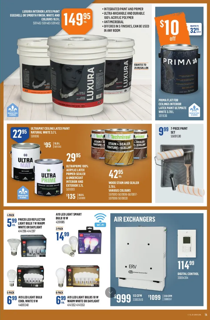 Canac Sales from April 9 to April 15 2026 - flyer page 12