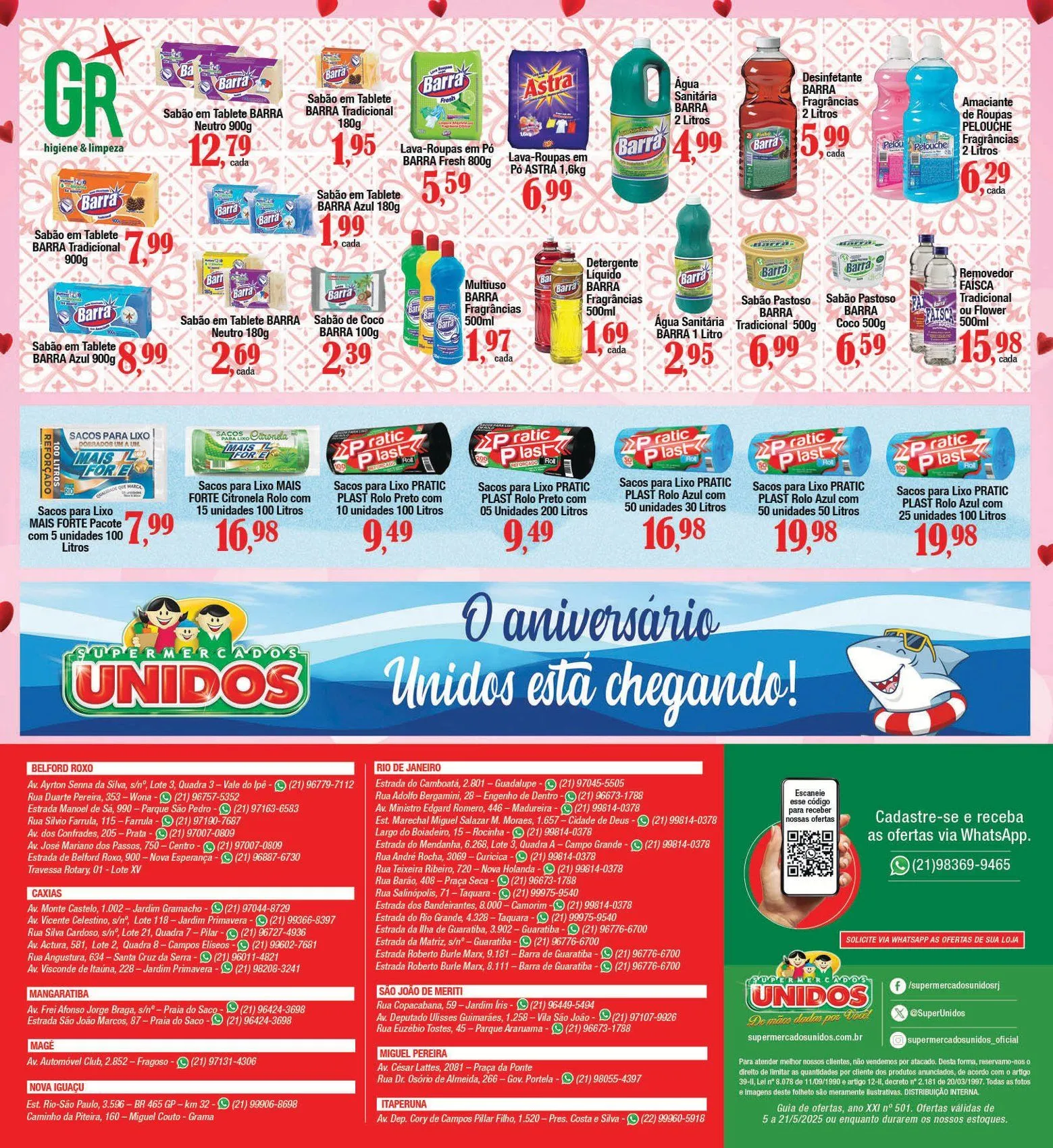Encarte de Unidos Supermercados  Folhetos  5 de maio até 26 de maio 2025 - Pagina 12