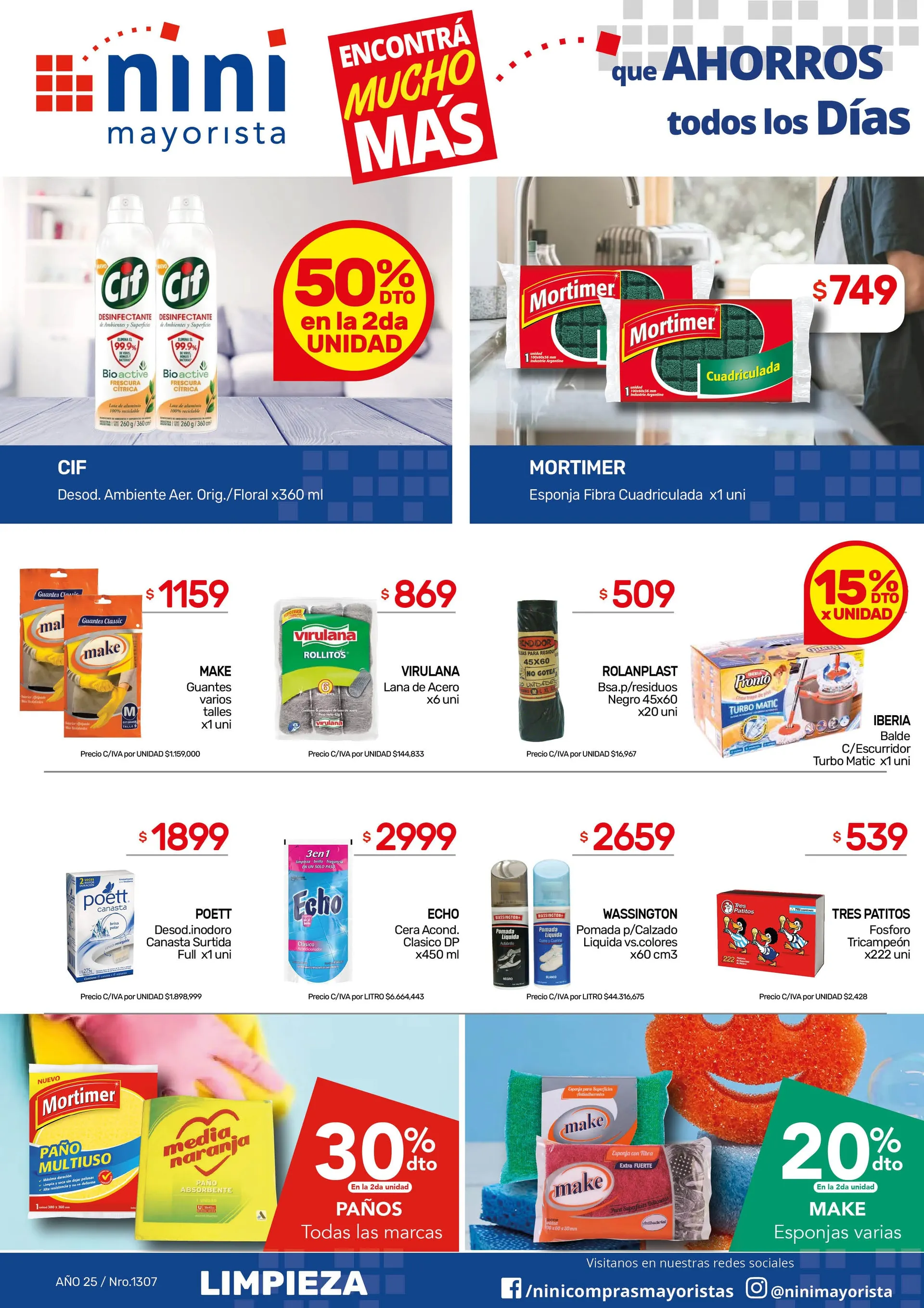 Ofertas de Nini Mayorista Ofertas 12 de mayo al 18 de mayo 2025 - Página 12 del catálogo