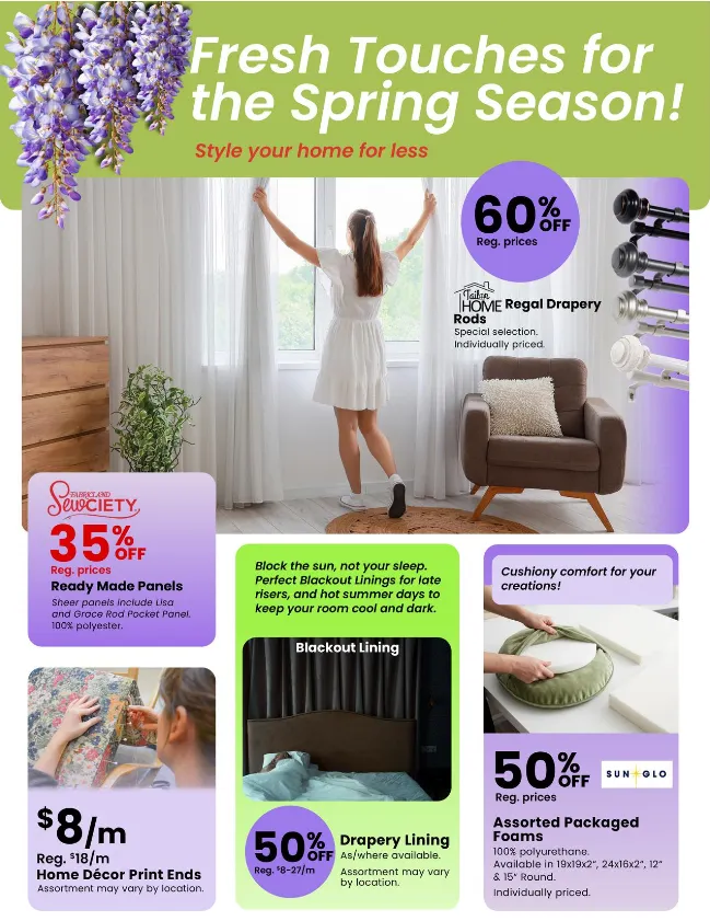  Fabricland Sales from May 1 to May 31 2026 - flyer page 12