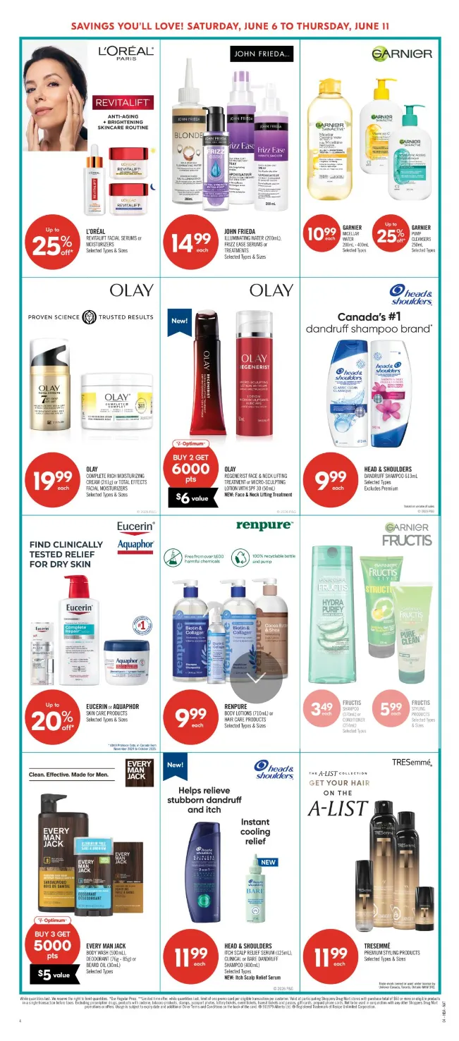  Shoppers Drug Mart Sales from June 6 to June 11 2026 - flyer page 12