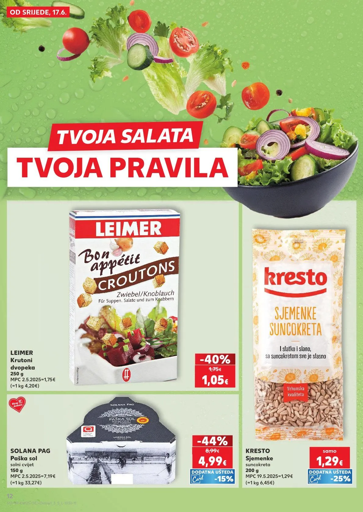 Katalog Kaufland  od 17. lipnja do 23. lipnja 2026. - Pregled Stranica 12