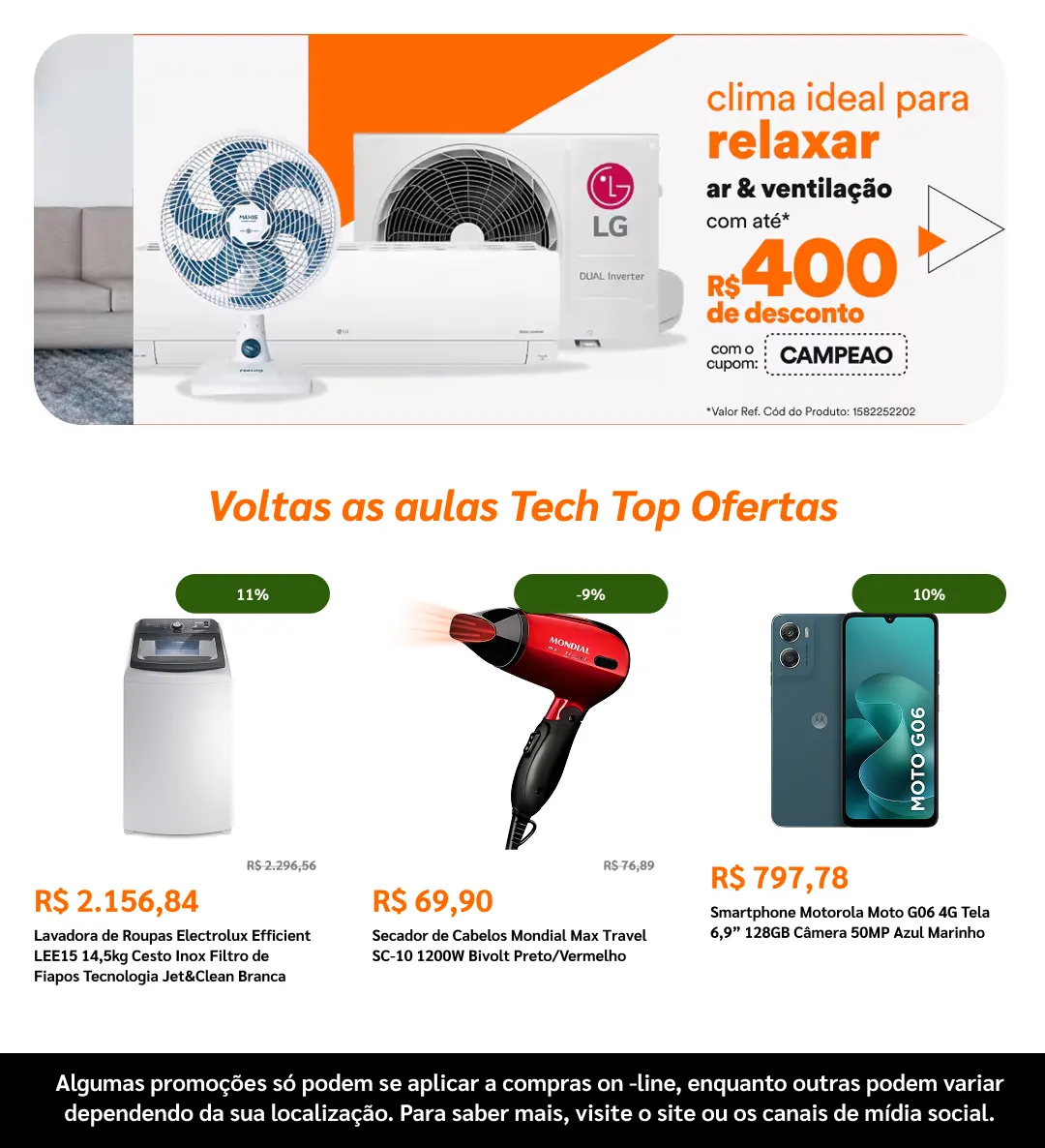 Encarte de Ponto Frio Ofertas 22 de maio até 10 de junho 2026 - Pagina 12