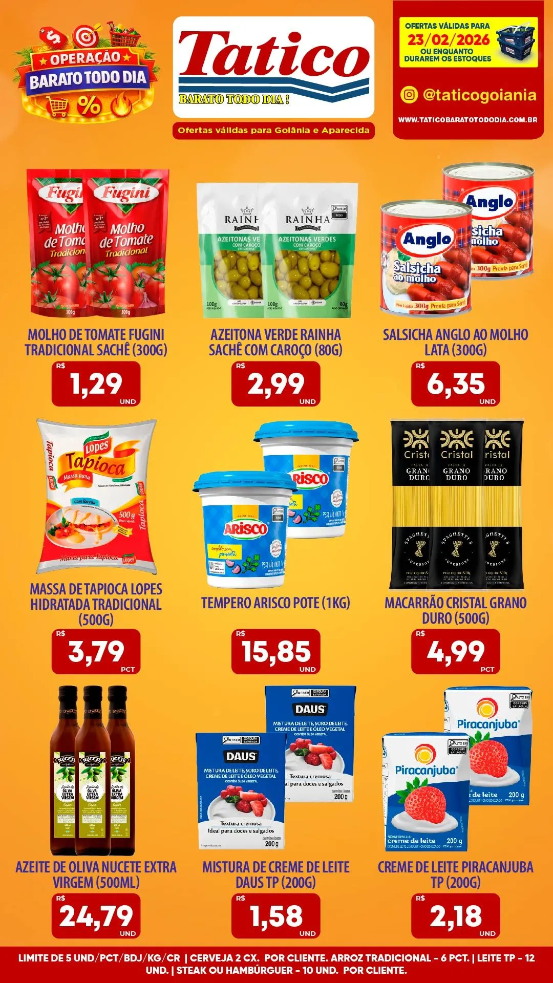 Encarte de  Folhetos Tatico  23 de fevereiro até 23 de fevereiro 2026 - Pagina 12