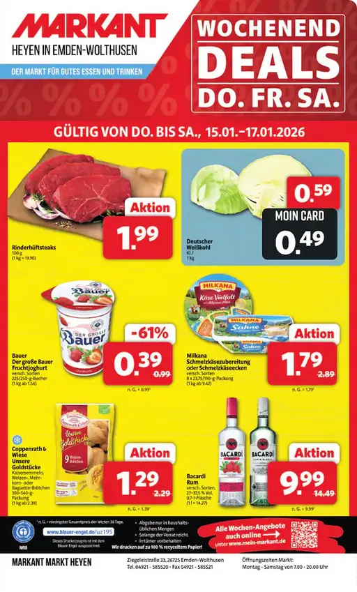 Markant Angebote von 12. Januar bis 17. Januar 2026 - Prospekt seite 12