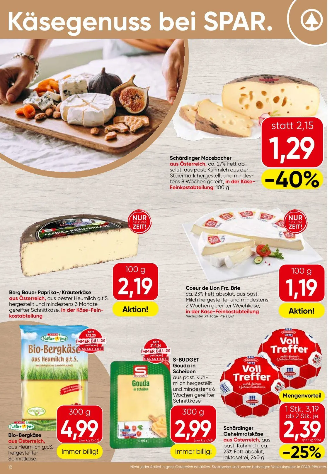  SPAR von 3. Juni bis 17. Juni 2026 - Flugblätt seite  12