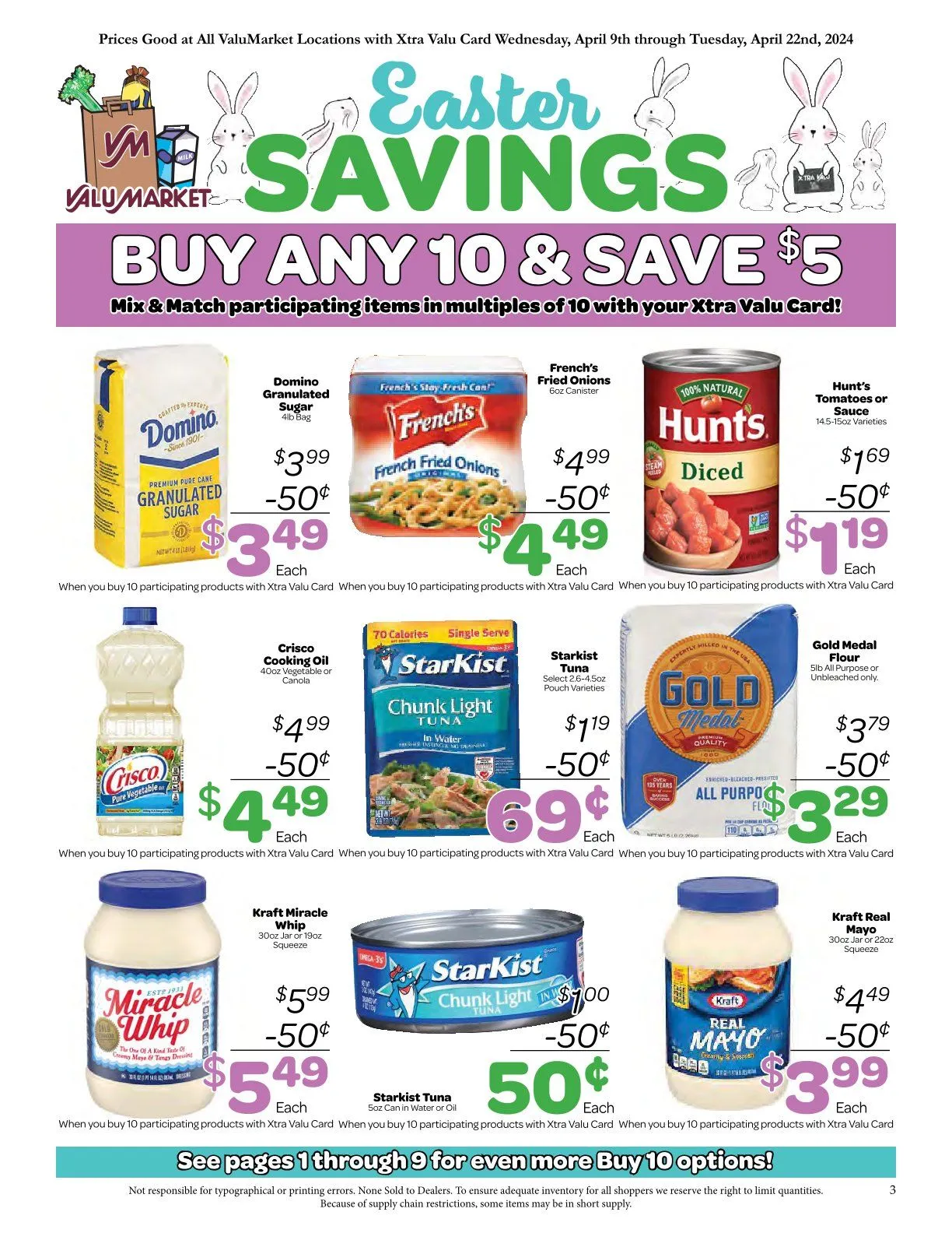 Weekly ad ValuMarket Sales  from April 16 to April 22 2025 - Page 12
