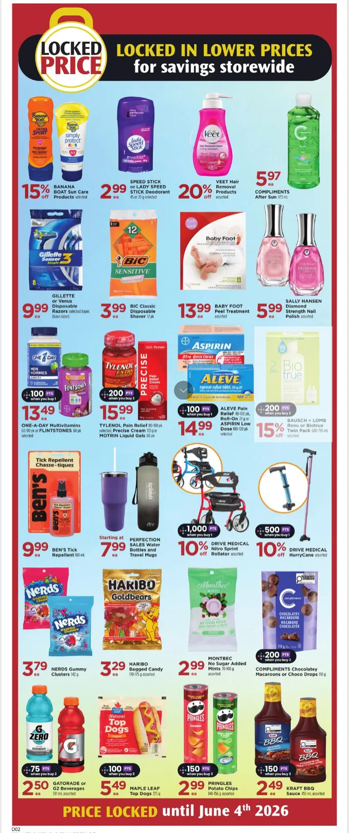 Lawtons Drugs Sales from May 8 to May 14 2026 - flyer page 12