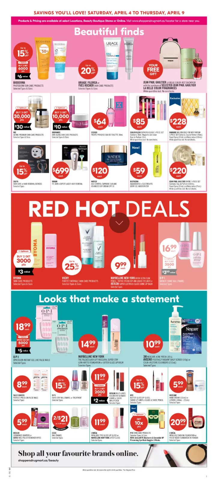Shoppers Drug Mart Sales from April 4 to April 9 2026 - flyer page 12