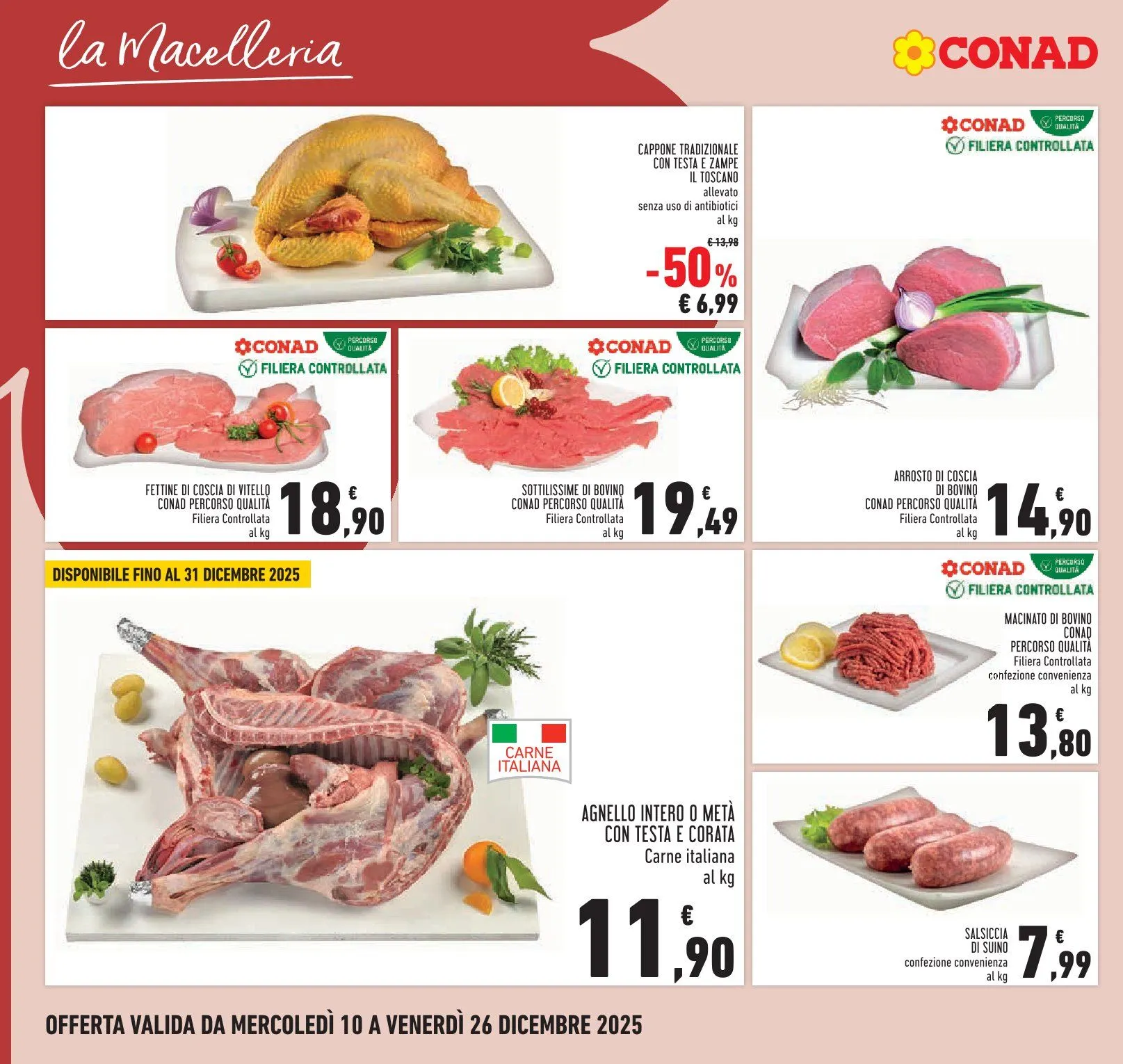  Sapori & Dintorni Conad da 10 dicembre a 26 dicembre di 2025 - Pagina del volantino 12