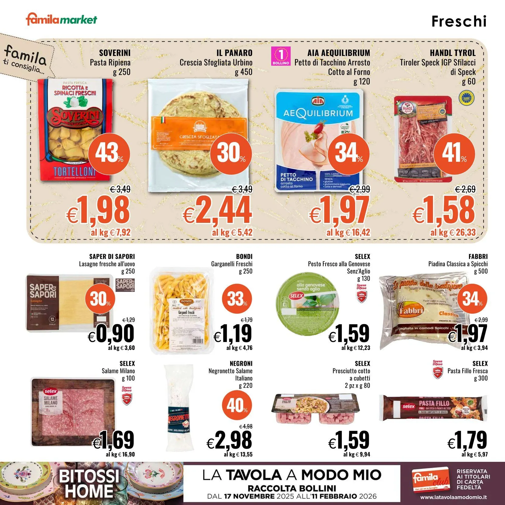 Volantini Famila da 28 dicembre a 7 gennaio di 2026 - Pagina del volantino 12