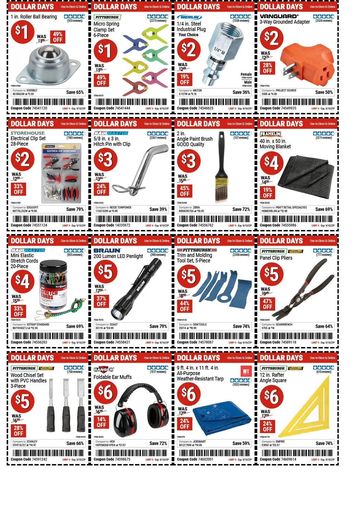 Weekly ad Harbor Freight coupons from September 2 to September 14 2025 - Page 11