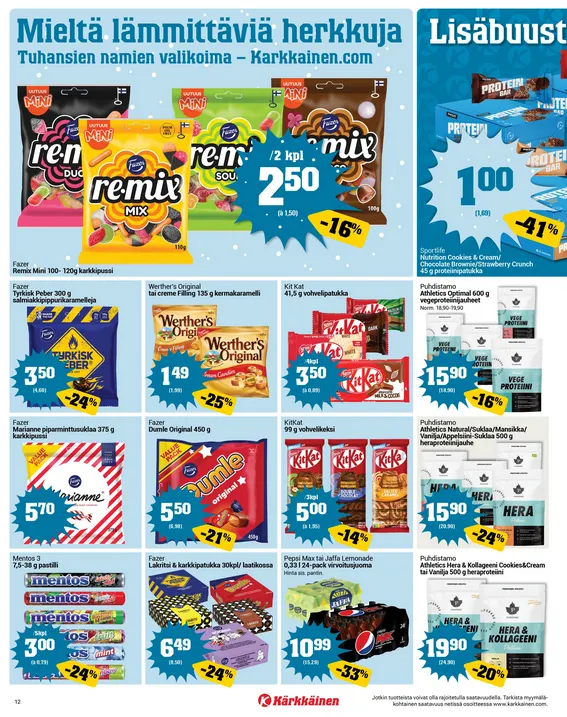 Kärkkäinen  voimassa alkaen 21. tammikuuta - 3. helmikuuta 2026 - Tarjouslehti sivu 12