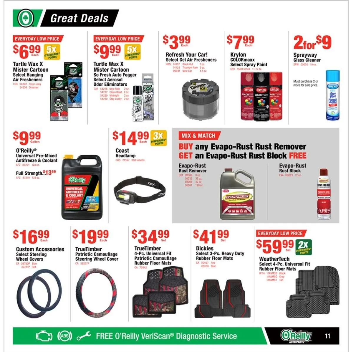 Weekly ad O'Reilly Auto Parts Sales from June 25 to July 30 2025 - Page 11