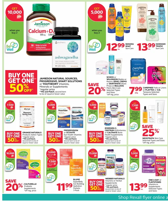 Rexall Sales from July 31 to August 13 2026 - flyer page 12