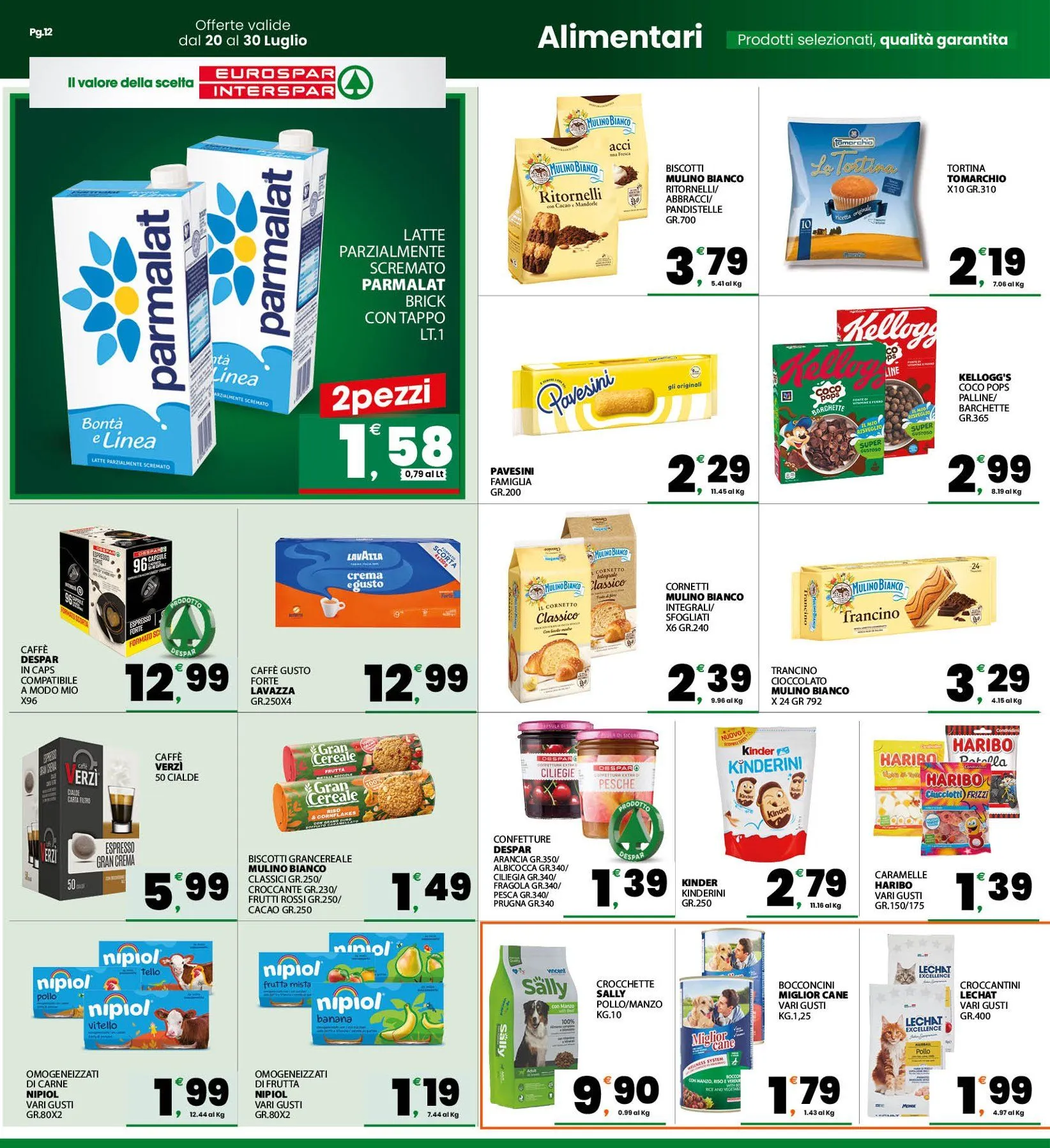 Volantini Interspar da 20 luglio a 30 luglio di 2026 - Pagina del volantino 12