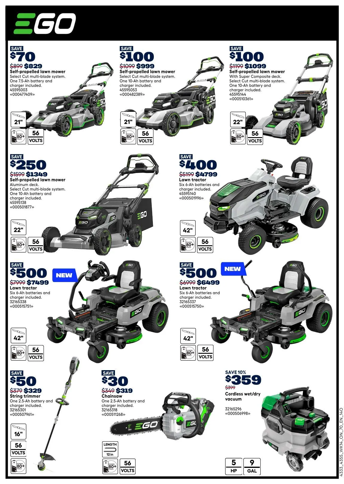 RONA Sales from April 30 to May 6 2026 - flyer page 12