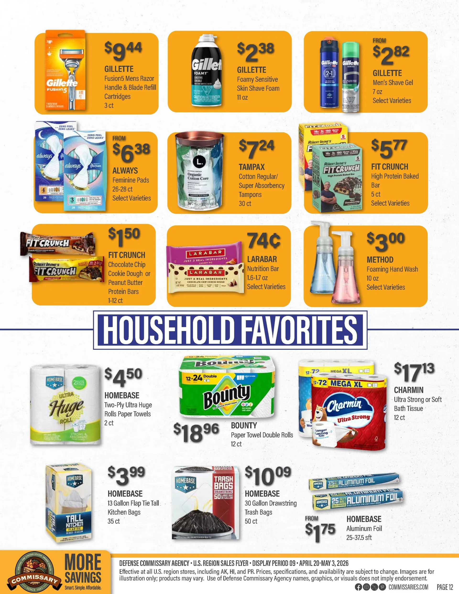 Weekly ad  Commissary Sales from April 20 to May 3 2026 - Page 12