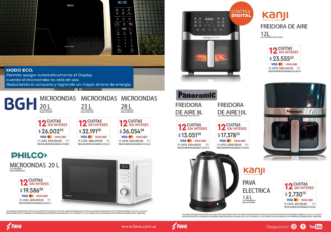 Ofertas de Fava Ofertas 2 de octubre al 31 de octubre 2025 - Página 12 del catálogo