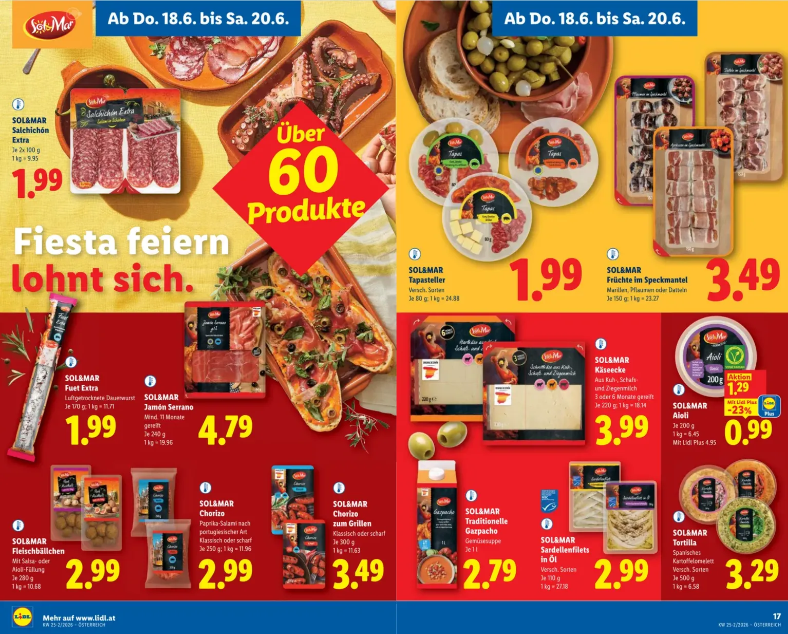 Lidl Prospekte von 18. Juni bis 20. Juni 2026 - Flugblätt seite 12