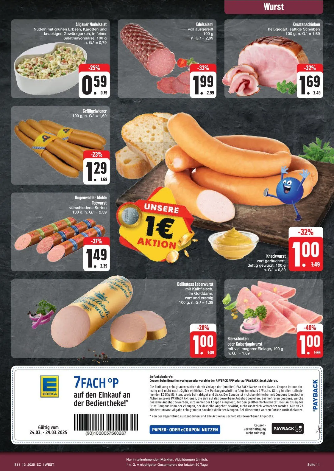 Edeka Prospekt von 25. März bis 29. März 2025 - Prospekt seite 12