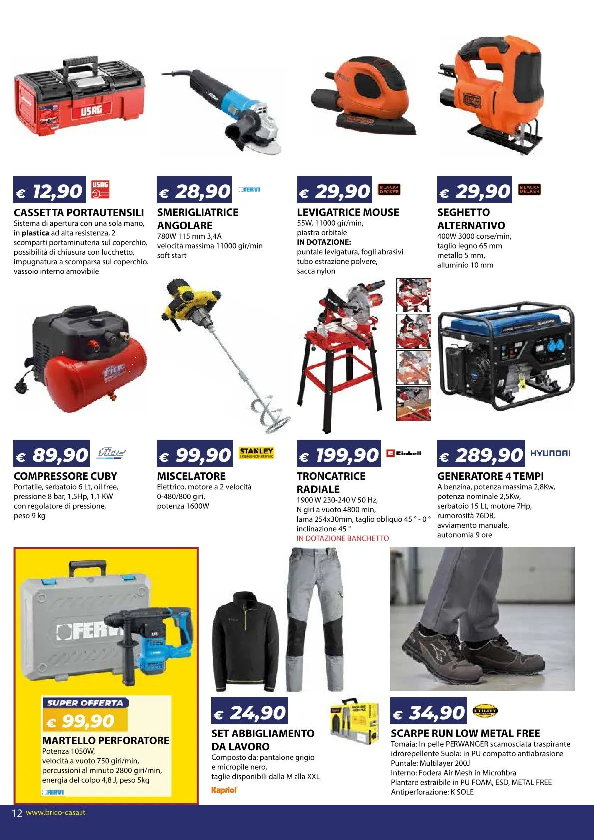 Bricocasa Volantino  da 28 novembre a 7 dicembre di 2025 - Pagina del volantino 12