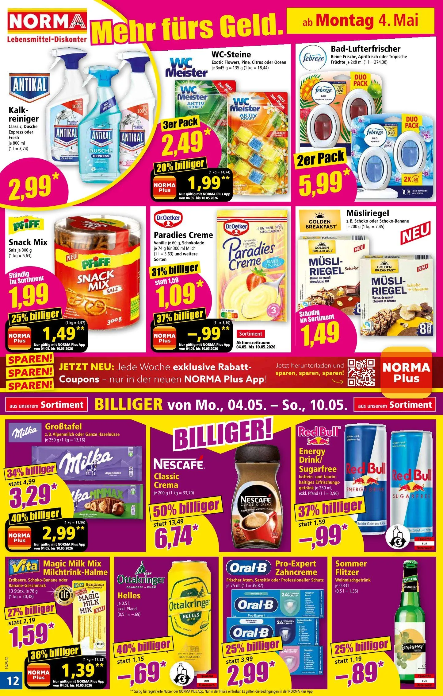  Norma Prospekte  von 27. April bis 4. Mai 2026 - Flugblätt seite  12