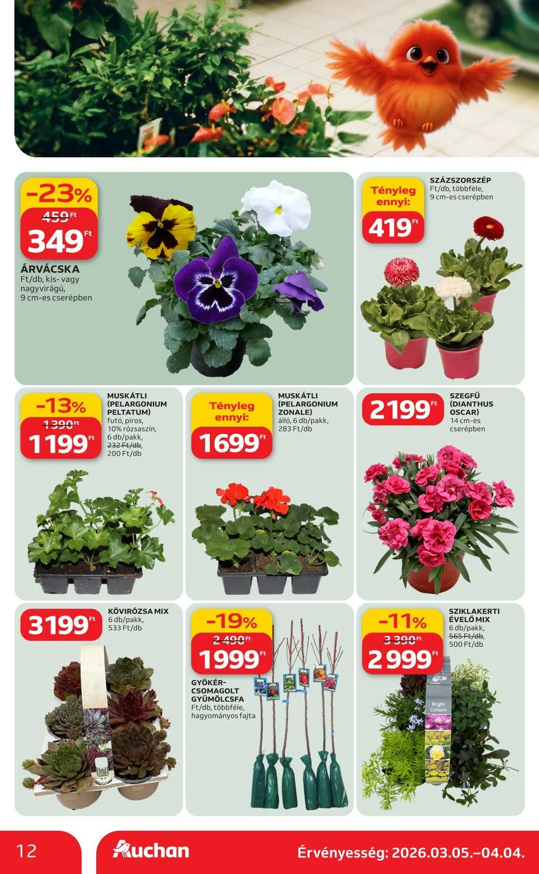 Katalógus Auchan legfrissebb ajánlatai március 5.-tól március 11.-ig 2026. - Oldal 12