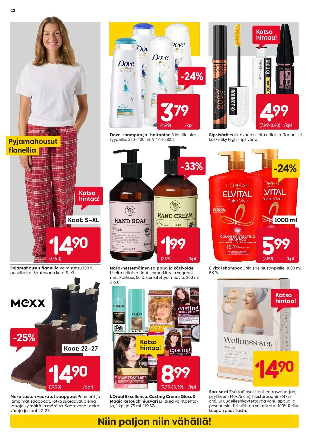 Kaupan Rusta uusimmat tarjoukset voimassa alkaen 27. lokakuuta - 2. marraskuuta 2025 - Tarjouslehti sivu 12