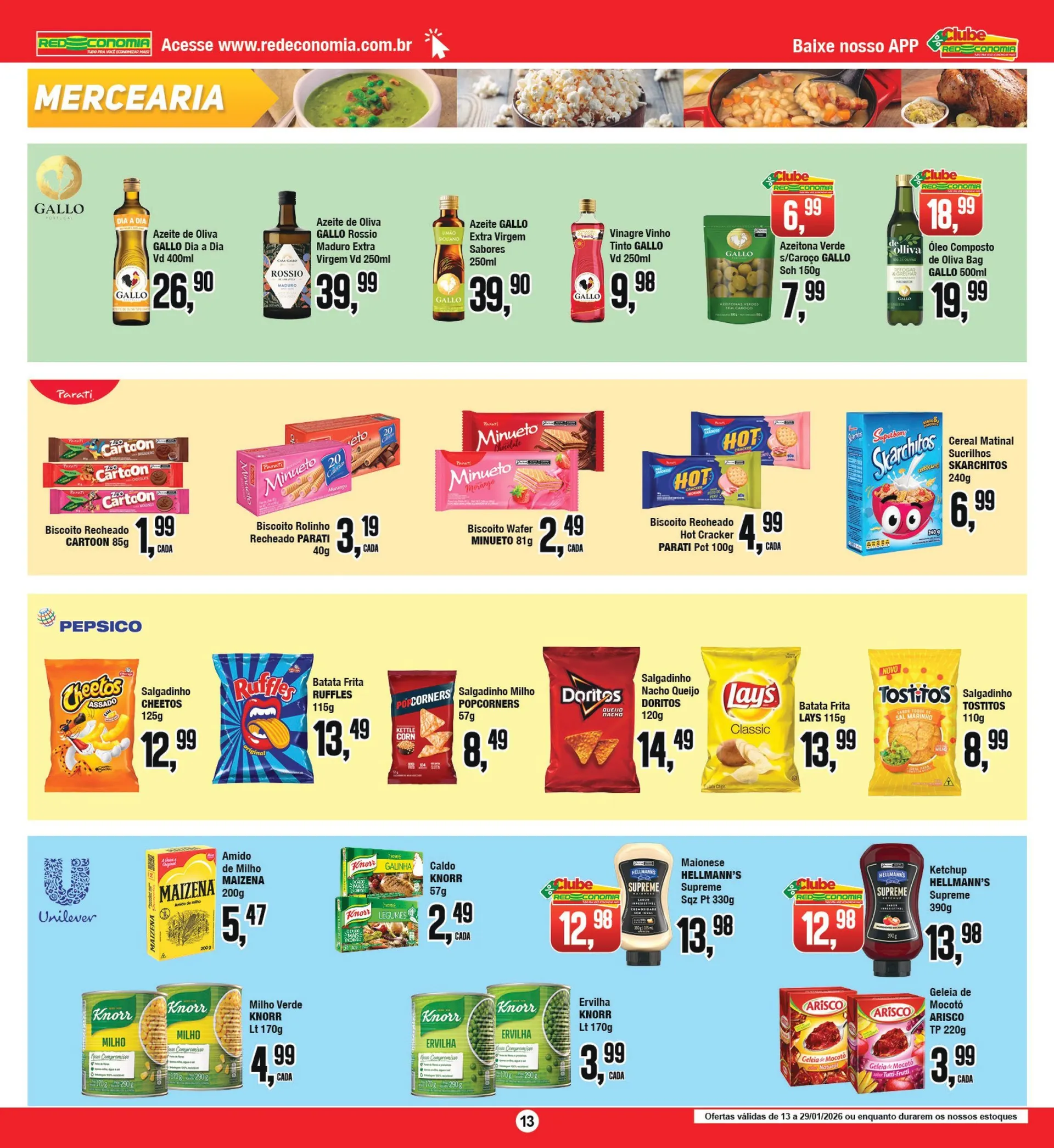 Encarte de Folhetos Redeconomia 12 de janeiro até 13 de janeiro 2026 - Pagina 12