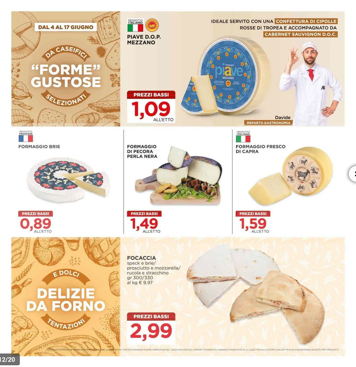 Volantini Alì Supermercati da 4 giugno a 17 giugno di 2026 - Pagina del volantino 12