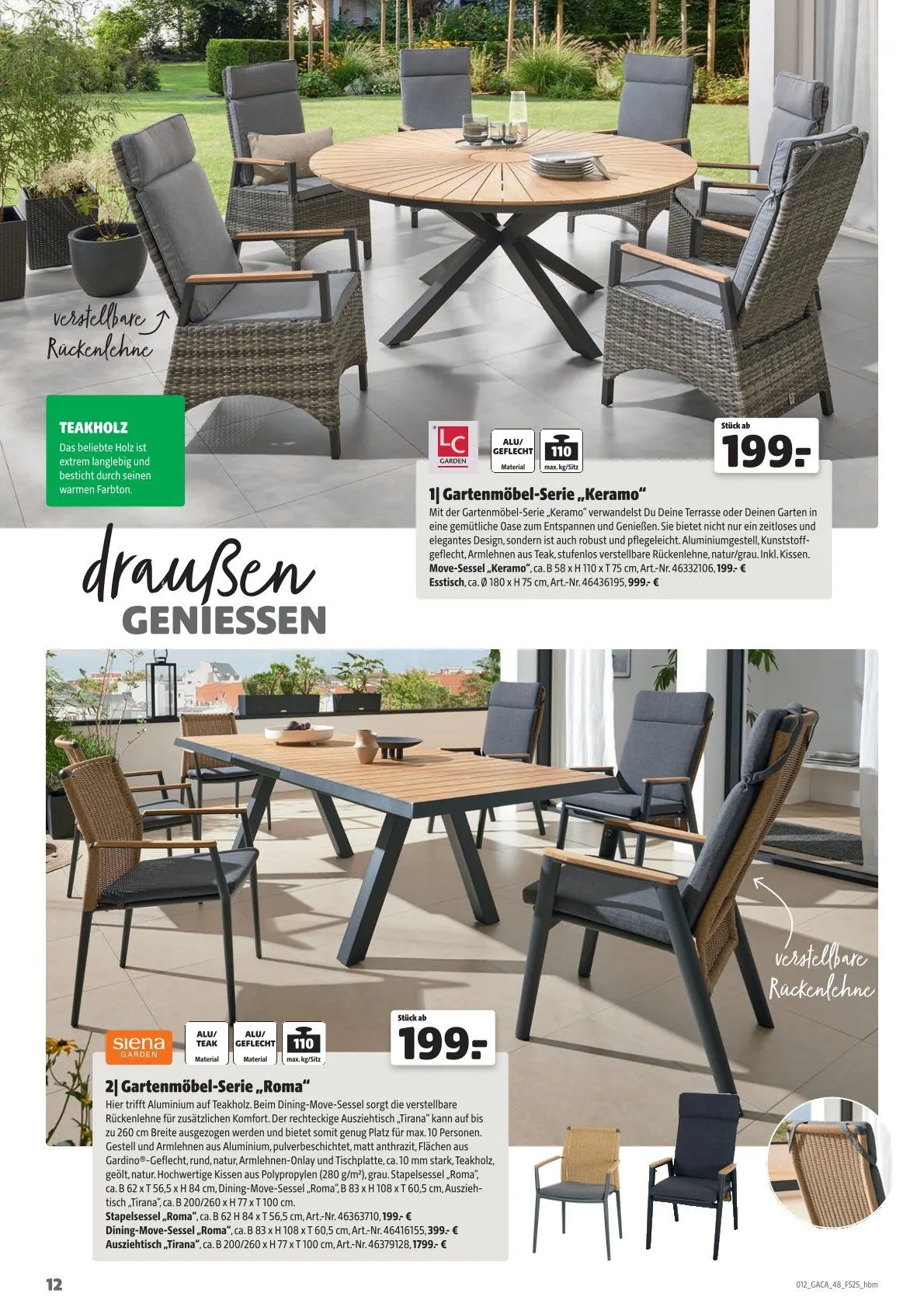 Hagebau Prospekt von 21. Mai bis 31. Dezember 2025 - Prospekt seite 12