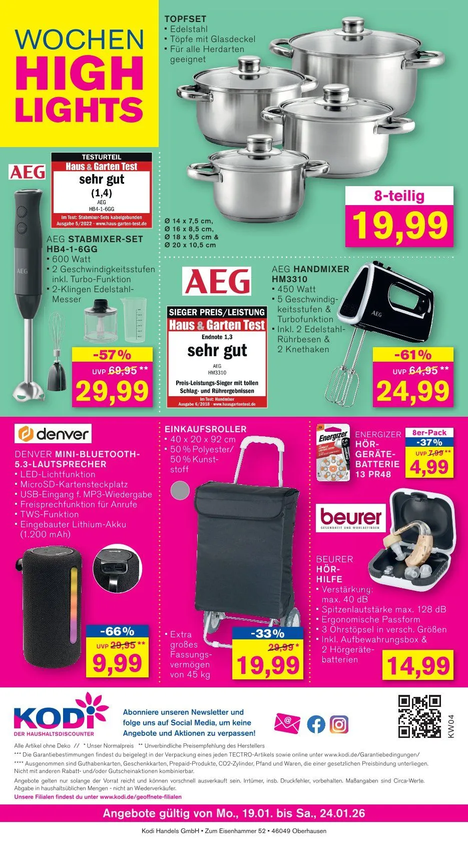 KODi Angebote von 19. Januar bis 24. Januar 2026 - Prospekt seite 12