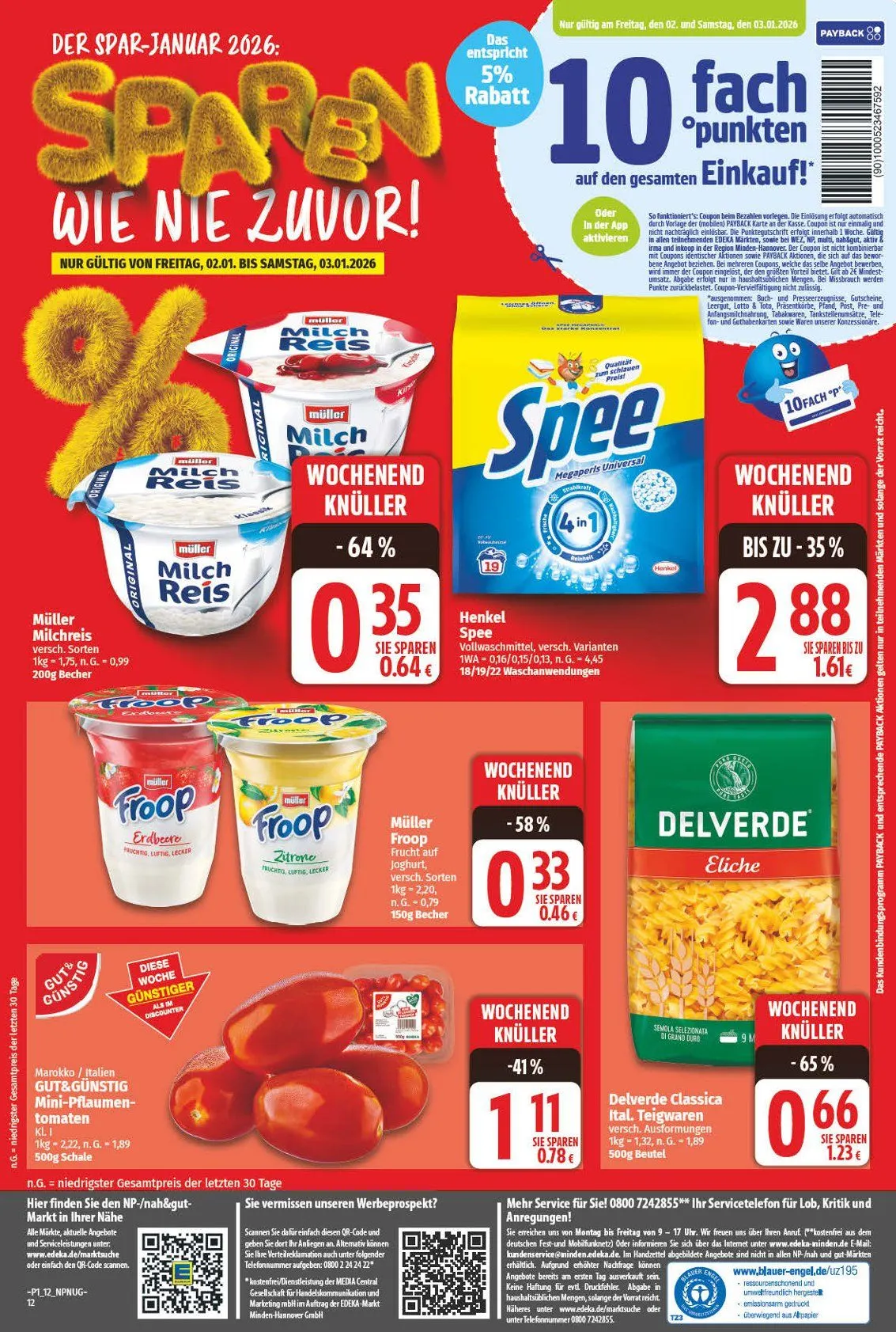 Nah & Gut von 29. Dezember bis 3. Januar 2026 - Prospekt seite 12