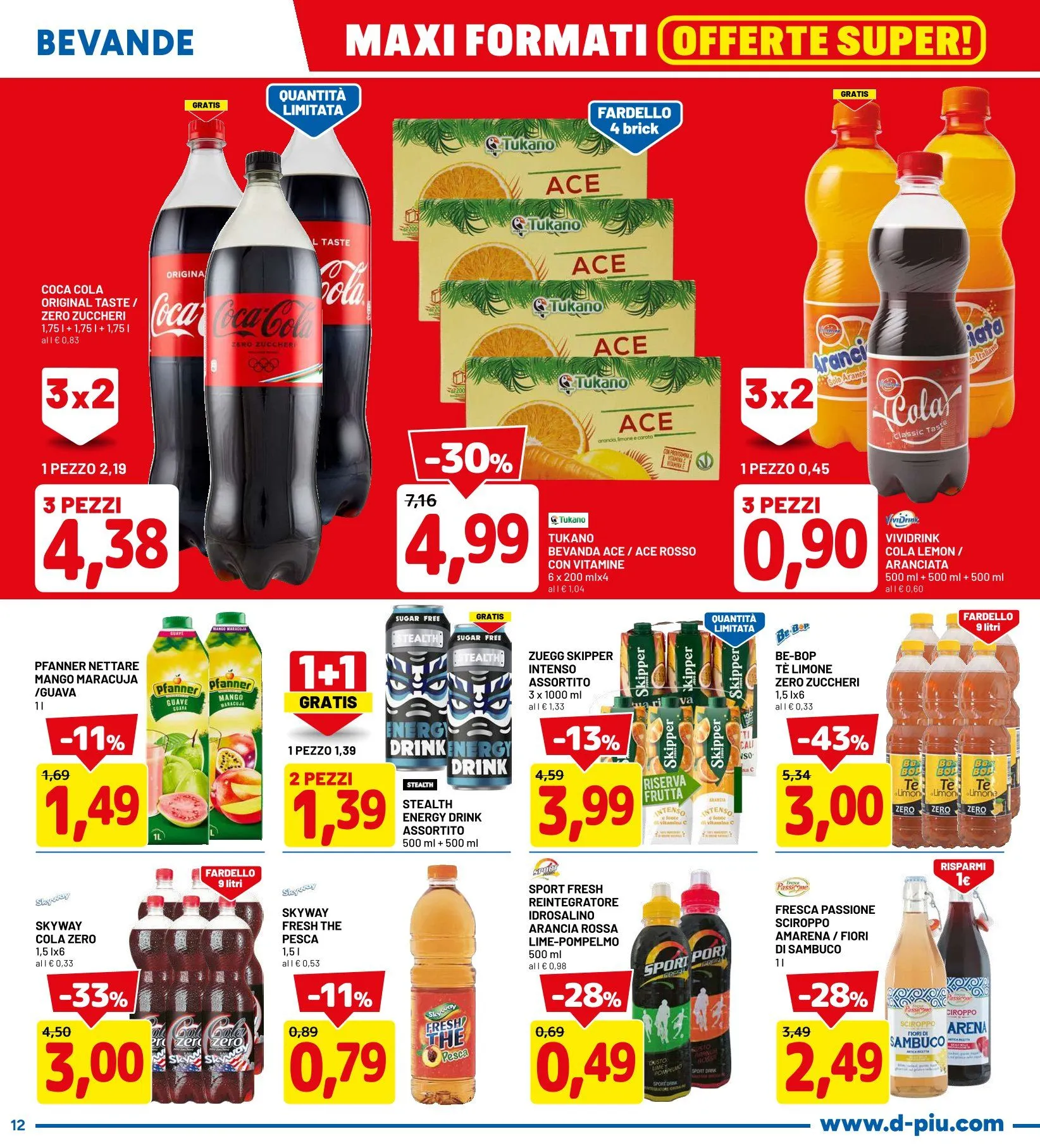 Volantino  D Più da 20 aprile a 29 aprile di 2026 - Pagina del volantino 12