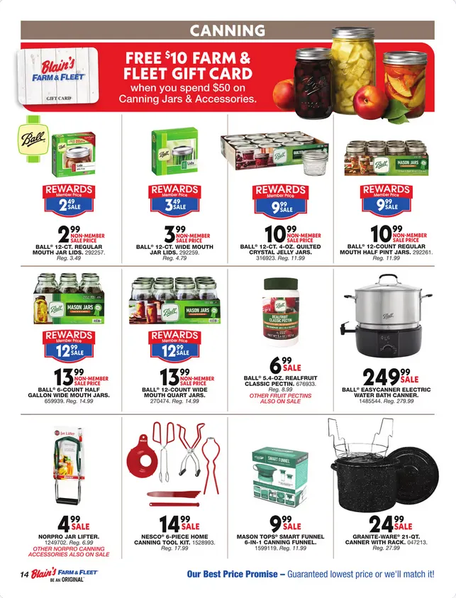 Weekly promotion Blain's Farm & Fleet Sales spanning from May 21 to May 31 2026 - Page 12 for Catalogue 365