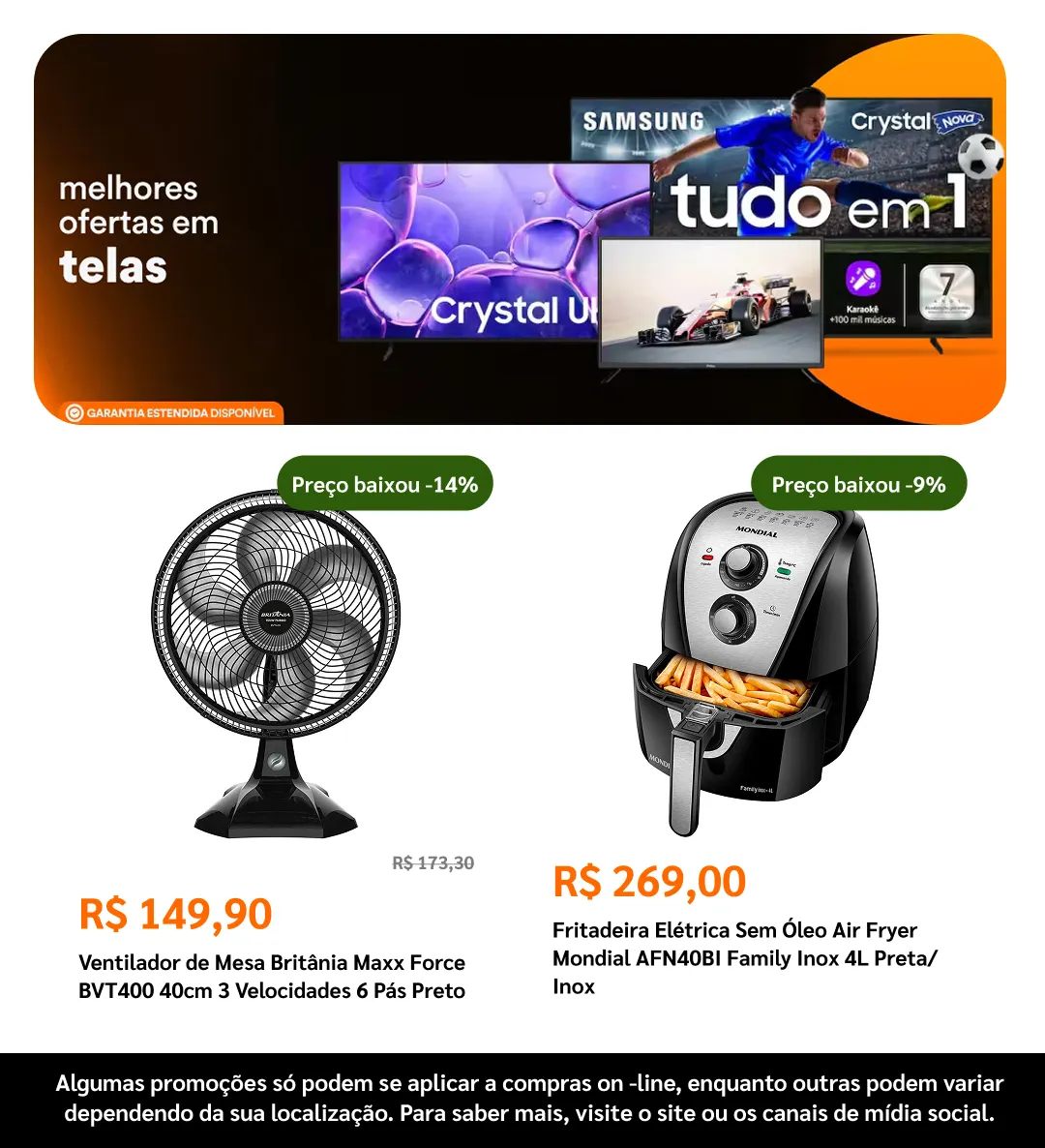 Encarte de Ponto Frio 25 de março até 10 de abril 2026 - Pagina 12