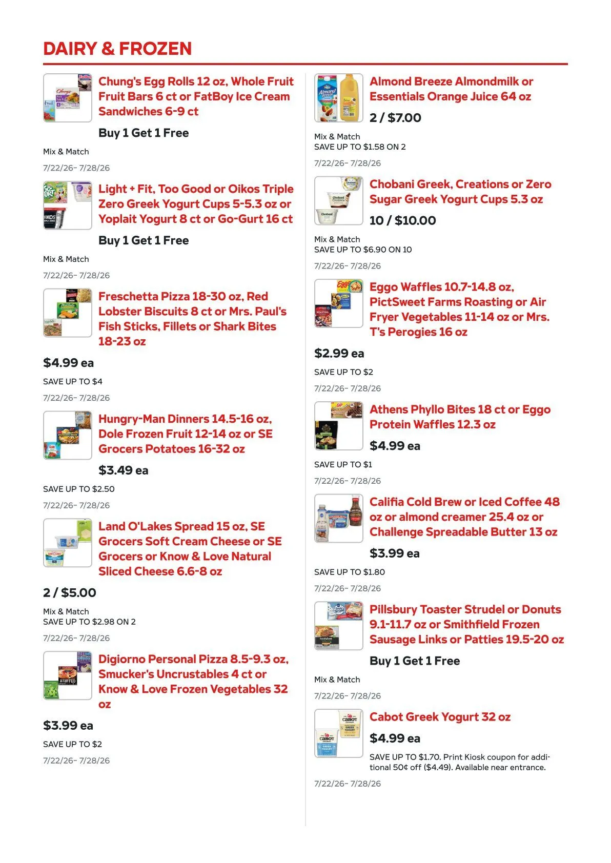 Weekly ad Harveys Supermarket  from July 22 to July 28 2026 - Page 12
