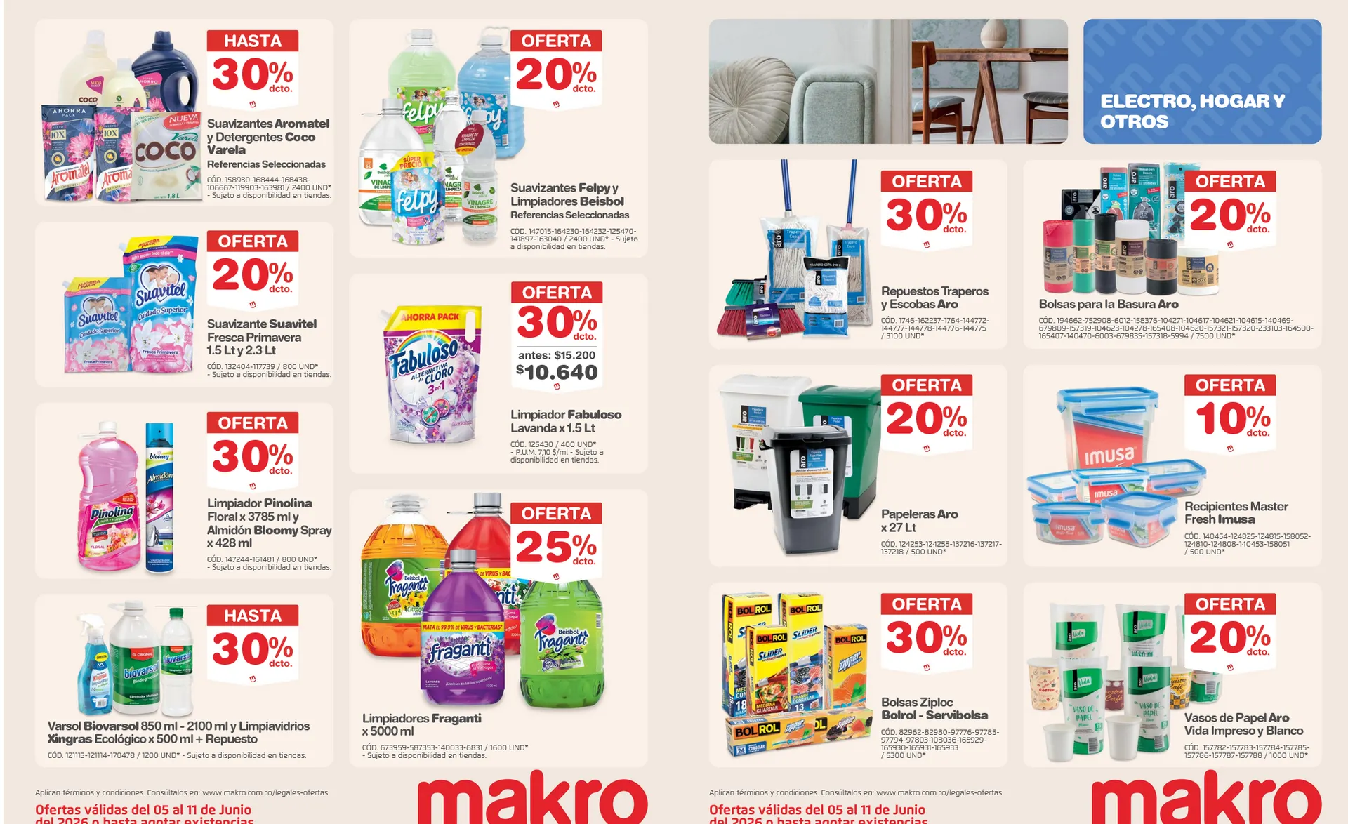 Catalogo de Makro Ofertas 5 de junio al 11 de junio 2026 - Pag 12