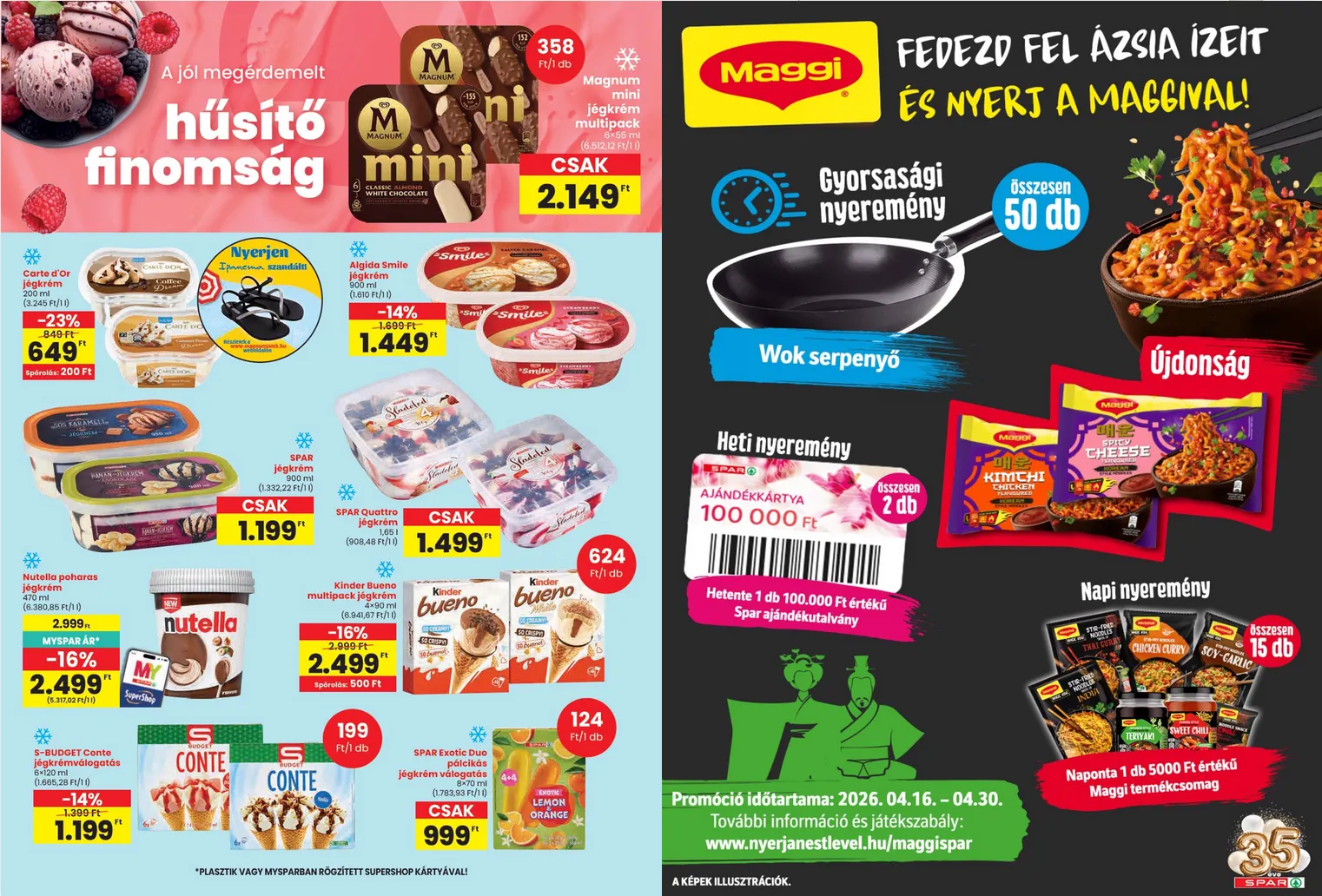 Katalógus SPAR Legfrissebb Ajánlatai április 16.-tól április 22.-ig 2026. - Oldal 12